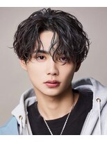 アストラ(ASTRA) MEN’S HAIR/波巻きツイストスパイラル/リバースセンターパート