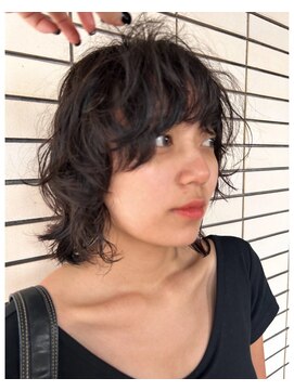 シム 千葉(sim) 千葉駅/着物ヘア/大人ガーリー/ダークアッシュ/似合わせカット