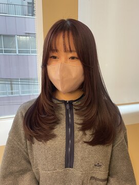 マッシュ チャヤマチ(MASHU chayamachi) 透明感カラー/ブリーチなし/オリーブブラウン/大阪梅田