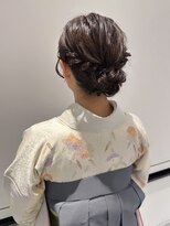 カウチ ヘアー ドレッシング(COUCH Hair Dressing) 袴着付け×シニヨン