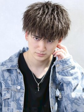 men's salon es. 新宿 メンズカット/メンズパーマ/メンズヘア【メンズサロン エス】 ニュアンスパーマ/波巻きツイストスパイラル[新宿/メンズ/men's]