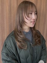 アッシュ 横浜瀬谷店(Ash) 顏周りハイレイヤー×ハイトーンベージュ