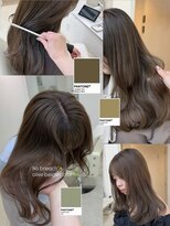 コハク(kohak)&nbsp;オリーブベージュ透けるカラー