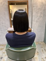 ヘアーサロン キー(Hair salon key) ストレートボブ