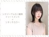 シナジーシルク再整ケアトリートメント＋リタッチカラー