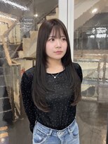 リアン 仙台(LIAN)&nbsp;ワンホンレイヤー/ミルクティーブロンド/ダークブルー/仙台