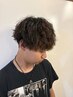 カット+デザインパーマ+パーマ専用トリートメント