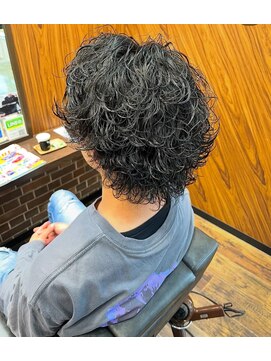 シャラク 羽広店(sharaku) メンズパーマ