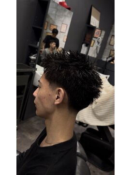 フランクスバーバーリベラルド 横浜(FRANK'S BARBER LIBERALD) MEN’S HAIR/スパイキーショート/テーパーフェード S