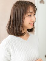 カバーヘア ブリス 北浦和(COVER HAIR bliss)&nbsp;ツーウェイバングブリーチなしワンカールAラインボブ20代30代X