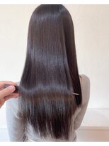 セットアップ 岡山北長瀬店(SET-UP) 艶髪ロング縮毛矯正髪質改善ストレートトリートメント