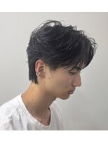 マーレ 下関店(mare)&nbsp;下関 ニュアンスパーマ フェザーパーマ センターパート