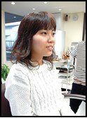 カット+毛髪再生プレミアム・プラセンタカラー※(ふわミディ)