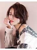 ニュアンスデジパのナチュラルショートボブ