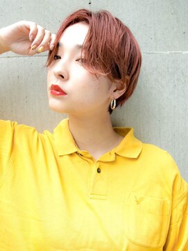 ルティア(Lutia) チェリーピンク 大人かわいい 小顔ショート☆