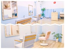 ゆったりとしたスペースと２つに分かれた空間♪