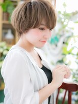 カバーヘアアンドスパ ブリス 浦和(COVER HAIR&SPA bliss) ■オンブレ小顔ガーリーマッシュショート104★浦和10代20代30代