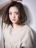 カバーヘア イヴ 戸頭店(COVER HAIR EVE) *EVE戸頭*くせ毛風ルーズカールのブランジュ大人ボブw