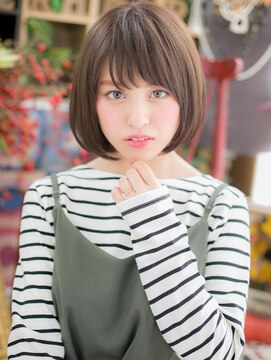 カバーヘア ブリス 大宮西口(COVER HAIR bliss) 伸ばしかけに◎斜めバング黒髪前下がりボブg大宮20代30代40代!