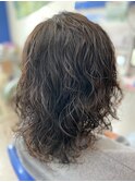 ミディアムパーマ