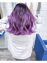 トーク 伊丹本店(TAL'KE)&nbsp;TAL'KE/バレイヤージュ×ラベンダーピンク_676