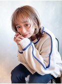 くびれレイヤー_外ハネボブセクションカラー_39026