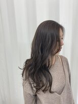 イケハ(IKEHA)&nbsp;アッシュベージュ×艶髪ロング