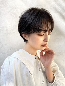 メゾンドイギー(MAISON de IGGY) こなれ感＊丸みショート/ココアベージュ/グレージュカラー