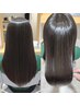【8月限定】湿度対策に＊純度100％髪質改善+縮毛矯正+カット￥24500→￥20000