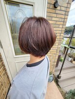 ハピリー(happily)&nbsp;コーラルブラウンショート