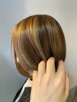 イロヘア 北岡崎店(ilo.hair)&nbsp;ハイライトボブ