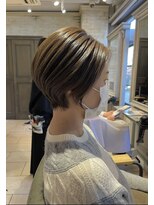 ティエル(TieLu)&nbsp;コンパクトショート×グレージュ