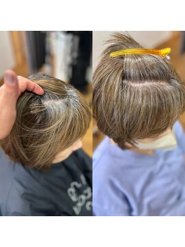 ピッカヘアーデザイン(PICKA hair-design) 脱白髪染め　佐賀