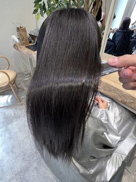 ノイ(noi) 髪質改善トリートメントミルクティーベージュカラーくびれヘア