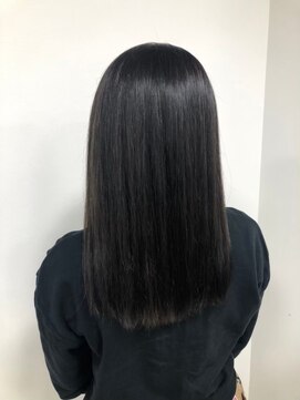 ビーグレイス 髪質改善ストレート×20代透明感ブラック