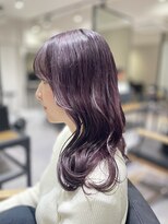 リベラ(LIBERA) 黒髪卒業ラベンダーカラー美髪エアリーレイヤー★TARO