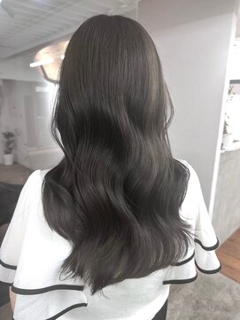 モアナ バイ ヘッドライト 沖縄東崎店(Moana by HEADLIGHT) Moana【東崎】#サラ艶ロング#ダークグレージュ#透明感カラー