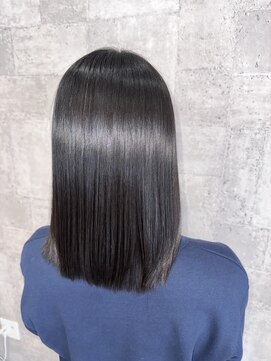 スキル 石岡(SKILL) 髪質改善ストレート/アッシュブラック