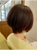 大人ショートボブ