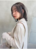【kate 大宮】アッシュブラック×こなれ感ボブ