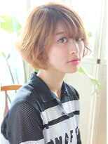 ワースホワイル(WORTH WHILE)&nbsp;大人ガーリー/チョコレート/プリカール/小顔カット/外ハネボブ