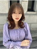 大人可愛い波巻きセミディ【銀座/有楽町】30代40代50代