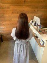 シナヘアー 清澄白河店(SHINA hair)&nbsp;薄めピンクブラウン