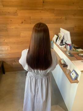 シナヘアー 清澄白河店(SHINA hair) 薄めピンクブラウン