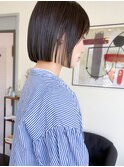【CORS高崎】タッセルボブ切りっぱなしボブミニボブ前髪あり