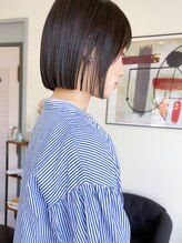 コース(CORS) 【CORS高崎】タッセルボブ切りっぱなしボブミニボブ前髪あり