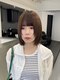 アンドシー(&C.)の写真/前髪・顔周りの作り込みカットは【nagomi】に任せて♪トレンドのレイヤーも織り交ぜ"1番似合う小顔ヘア"に*