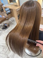 アテナ(ATENA) 髪質改善縮毛矯正Before、after