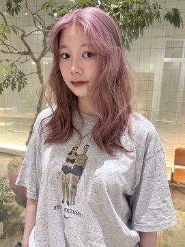 ローエ バイ デコ(Rohe by DECO) 【kira】ピンクラベンダー/ピンクカラー/ブリーチ2回～