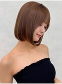 レイヤー/ネビージュ/韓国ヘア/イメチェン/縮毛矯正/中野/